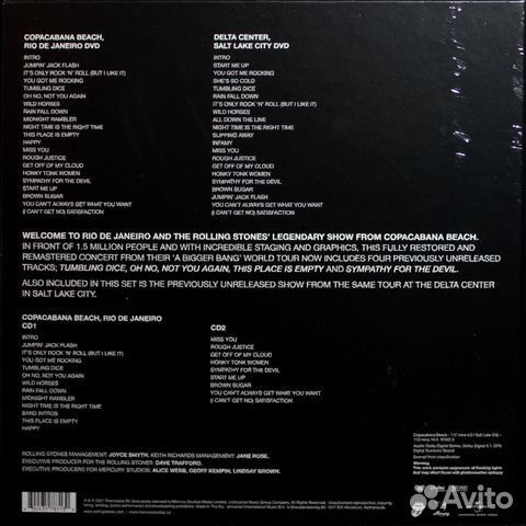 The Rolling Stones / A Bigger Bang - Live On Copac