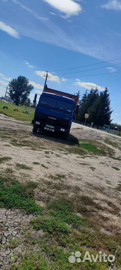 Камаз зерновоз с прицепом