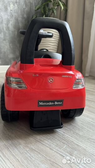 Детская машинка каталка с музыкой