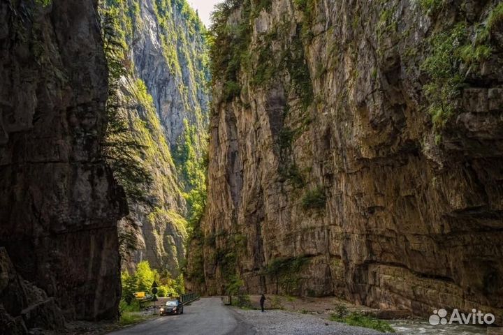 Джип тур в Абхазию - Гегский водопад