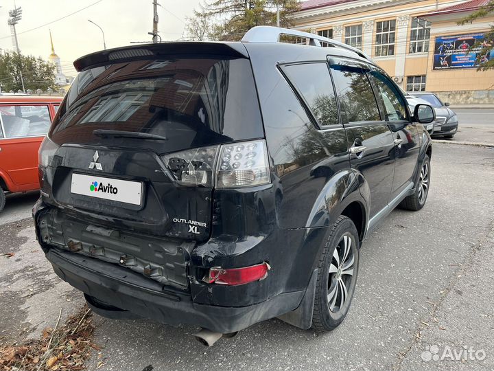 Mitsubishi Outlander 2.4 CVT, 2008, 180 000 км