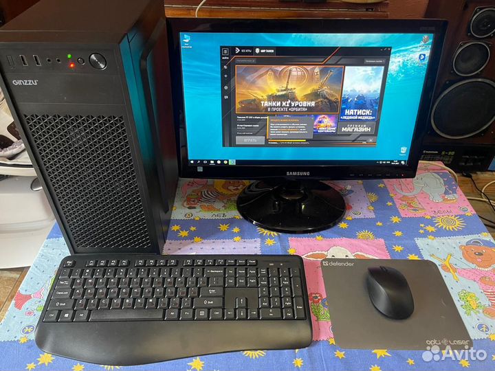 Компьютер в сборе с монитором I3