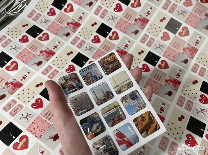 3D-стикеры на заказ, гибкие и долговечные