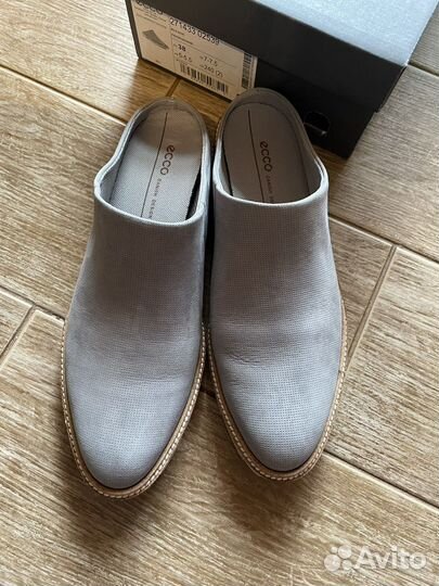 Новые мюли лоферы Ecco 38 р