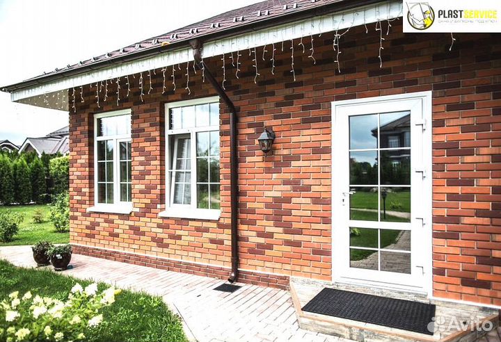 Пластиковые окна и двери Rehau, порталы