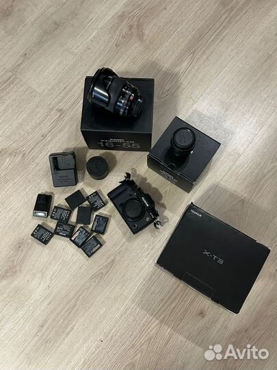 Фотоаппарат fujifilm xt3 + объективы