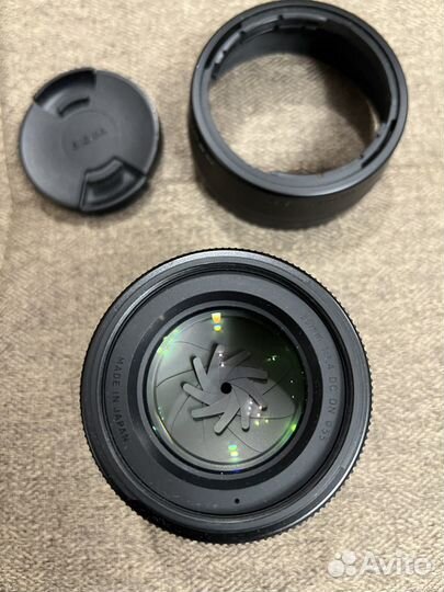 Объектив sigma ef m 56 mm