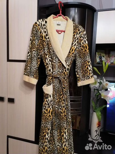 Халат велюровый женский размер 52