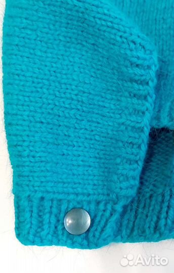 Чепчик вязаный женский