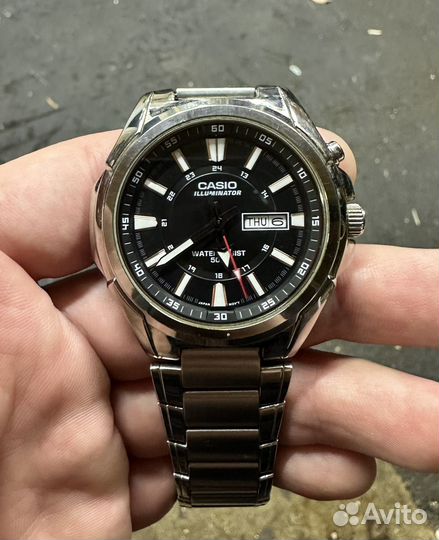 Часы casio illuminator