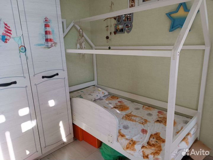 Детская кровать домик 170х80