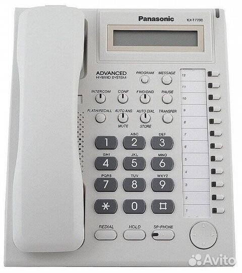 Системный телефон panasonic KX-T7730RU