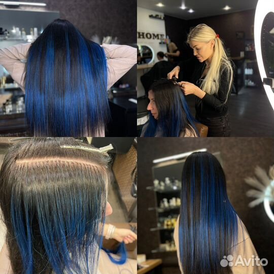 Наращивание волос (биопротеиновых)