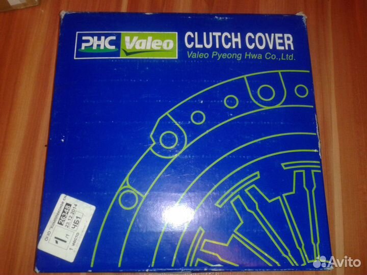 Корзина сцепления Valeo (Hyundai/Kia)