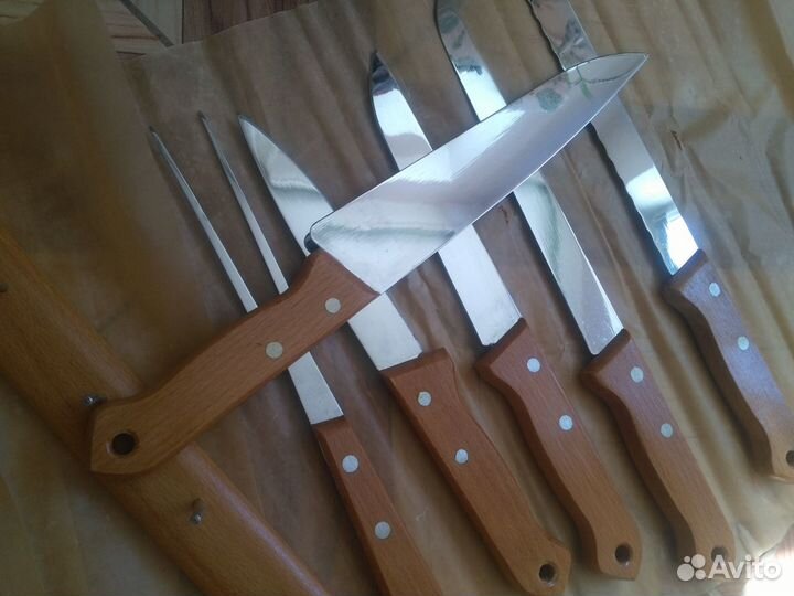 Супер набор ножей кухонные времен СССР