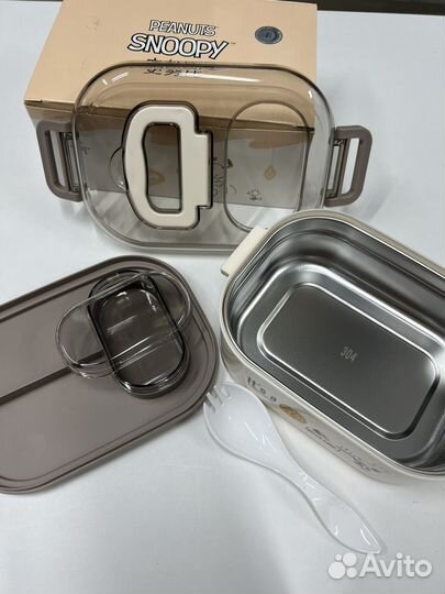Ланч-бокс термос для еды Snoopy