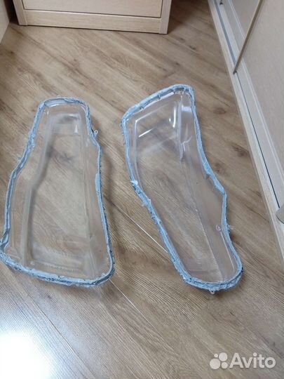 Стёкла на передние фары Mitsubishi lancer X