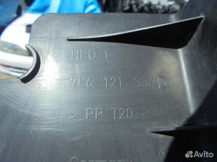 Дефлектор радиатора правый Volkswagen Touareg 7L6