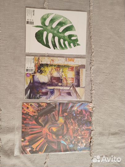 Салфетка для кухни и постеры