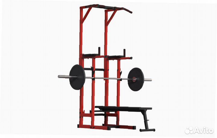 Турник со скамьей Брусья Пресс Скамья