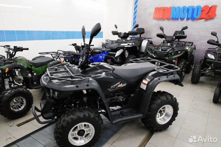 Квадроцикл Linhai Yamaha M 200 черный