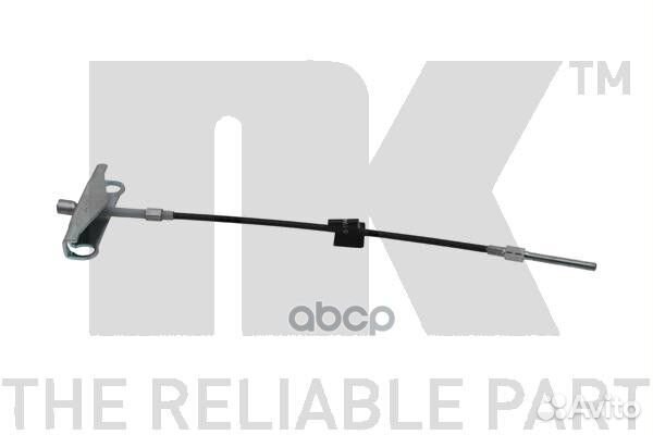 Трос ручного тормоза toyota auris 07- 340мм пер