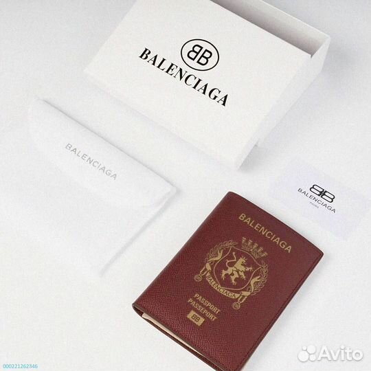 Обложка на паспорт Balenciaga (Арт.53862)