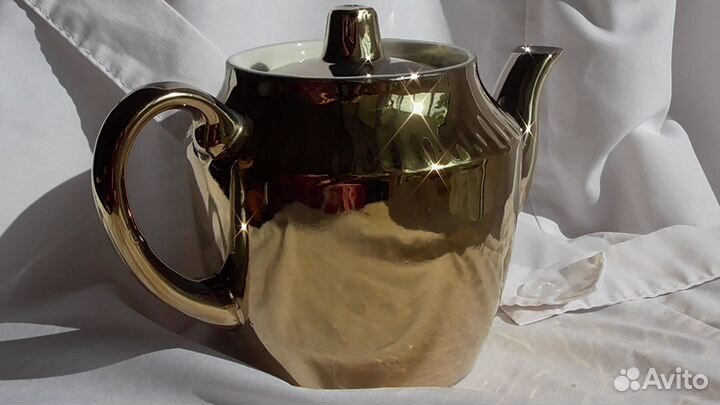 Чайник заварочный золотой