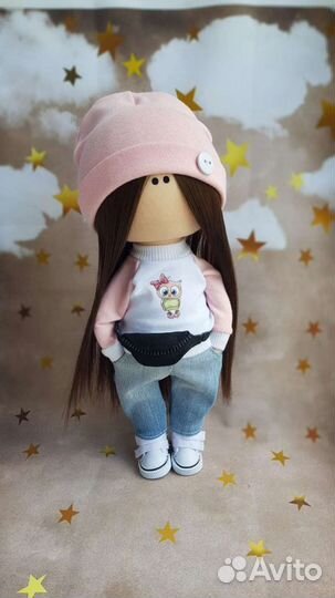 Интерьерная кукла, текстильная кукла