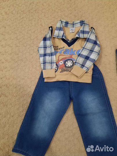 Детские вещи на мальчика 1-2 года