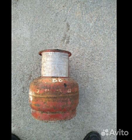 Газовый баллон на 3.5 литра б.у
