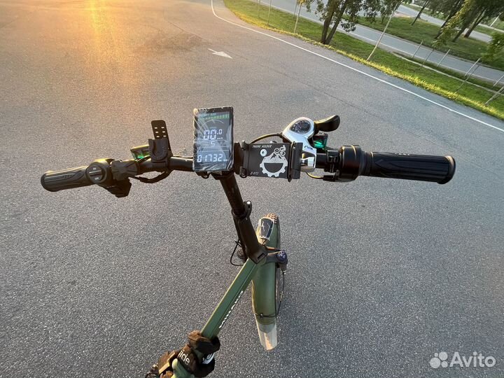 Электровелосипед Minako F10 Pro с доп.акб