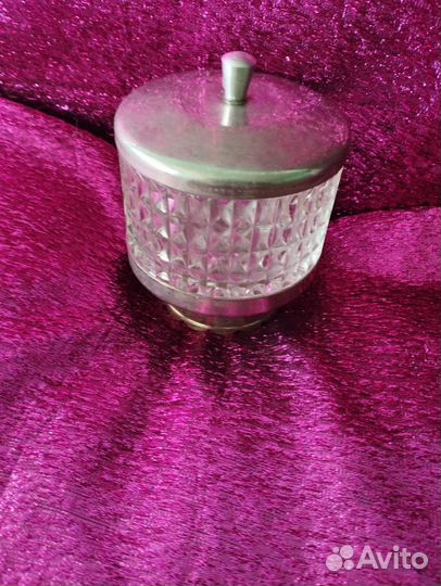 Конфетница мельхиор СССР
