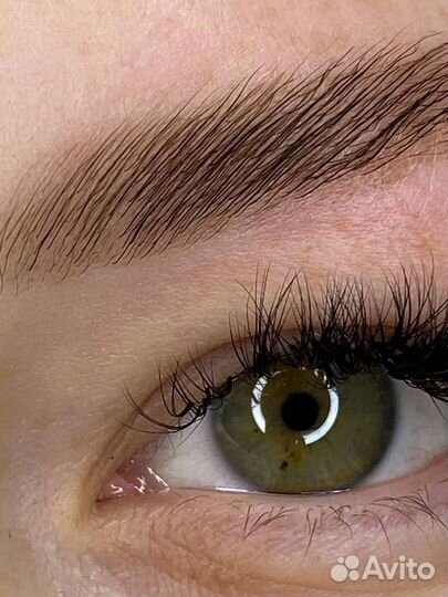 Ламинирование ресниц / оформление бровей / брови