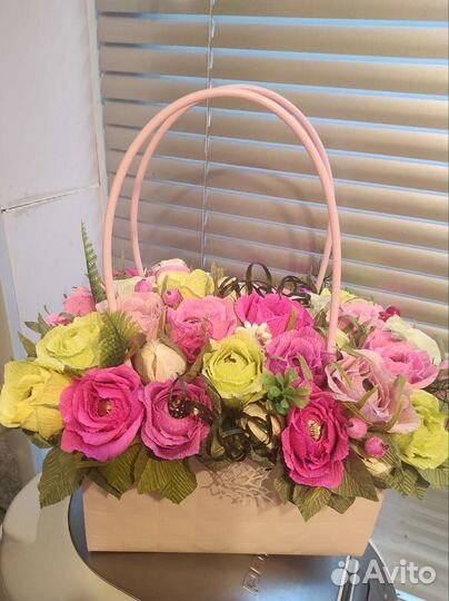 Цветы в сумочке