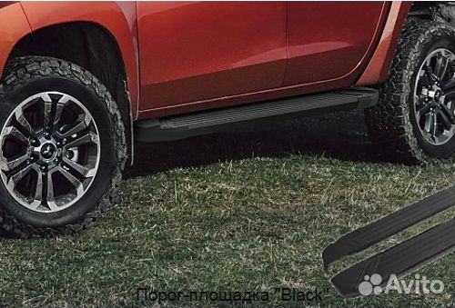 Подножки (пороги) Mitsubishi Pajero Sport и L200