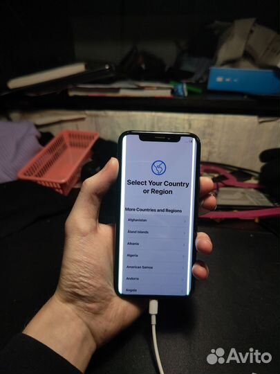 Дисплей iPhone x Оригинал полосы