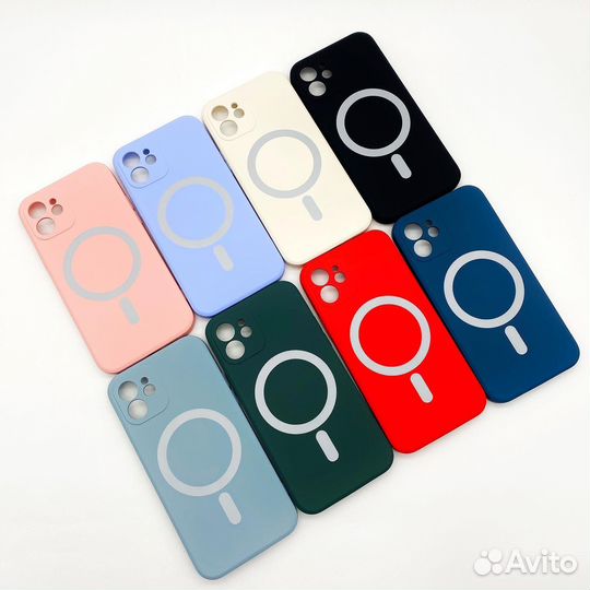 Чехол Silicone MagSafe iPhone 14/13/12