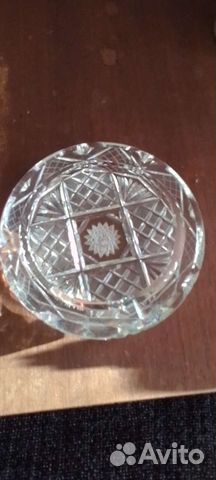 Пепельница хрустальная