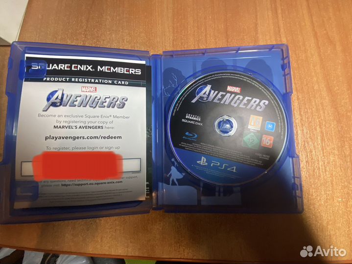 Мстители на ps 4