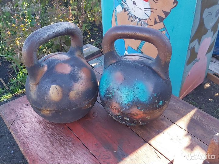 Гиря разборная 16 24 32 кг