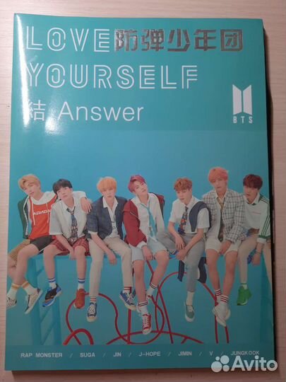 Bts love yourself answer. Фотобук с текстами песен
