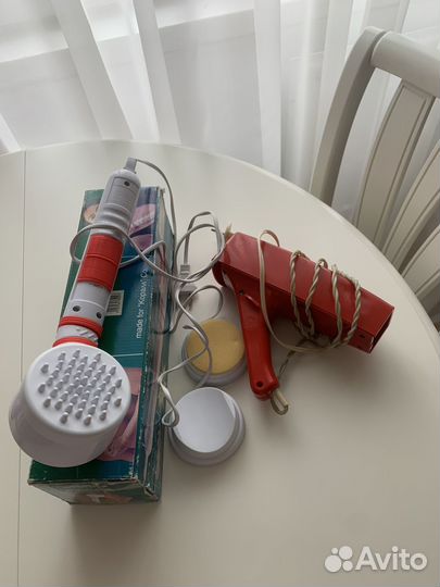 Электромассажер с инфракрасными лучами и фен