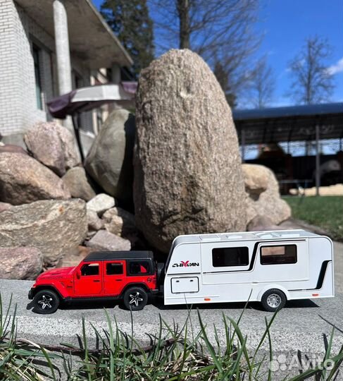 Машинка металлическая Джип Рубикон