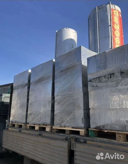 Газоблок/Пеноблок D500 любые размеры блока
