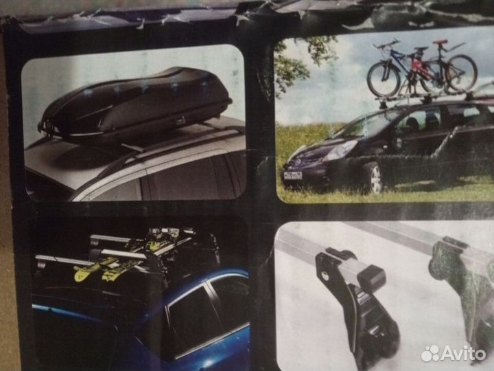 Багажник на рейлинги иномарки