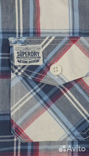 Мужская рубашка Superdry с коротким рукавом