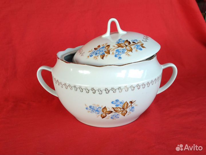 Супница СССР рижский фарфоровый завод