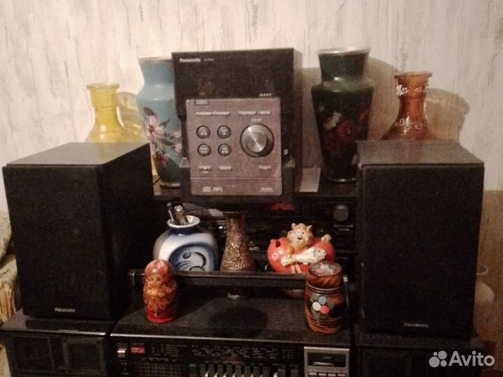 Кассета VHS c и музыкальный центр панасоник