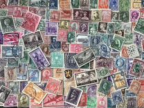 Коллекция 300 старинных марок с 1892 г без повтор